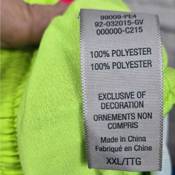 Women's Champion Shorts Neon Printed Running Lined DuoDry Activewear Athletic - Picture 11 of 12